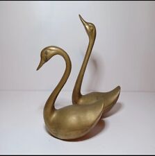 Vintage Mid Century Extra Large Scale Pair Of Barss Swans  picture