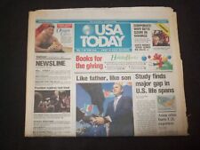 1997 DECEMBER 4 USA TODAY NEWSPAPER - MAJOR GAP IN U.S. LIFE SPANS - NP 7888 picture