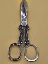 Vintage 925 Silver Folding Scissors Japan picture