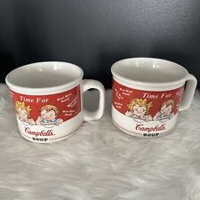 Vintage Campbell Soup Mugs1998 Set Of 2  By Campbell's Soup Company picture
