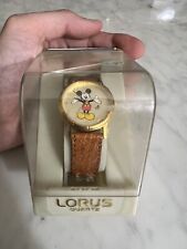 NEW IN BOX - Disney Mickey Mouse Watch Lorus Quartz picture