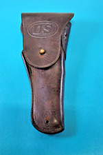 WWI Pistol Holster 1911 Warren Leather Goods 1917 W.E.H. Stamped picture