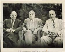 1952 Press Photo Menninger Clinic founder, Dr. Charles F. Menninger, & his sons picture