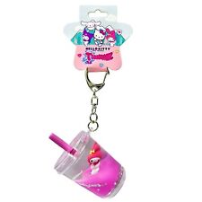 Hello Kitty Tsunameez Acrylic Keychain Boba Tea - My Melody Pink picture