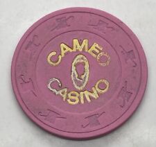 Cameo Casino - $0.50 CARD ROOM CHIP Palo Alto California CA H&C SCV 1950s-1992 picture