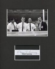 Glynn Lunney Apollo Space NASA Flight Director Signed Autograph Photo Display picture
