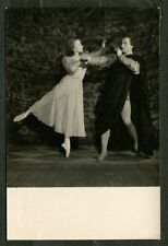 1957, LEGENDARY DANCER GALINA ULANOVA, ROMEO & JULIET BALLET, RUSSIAN POSTCARD picture