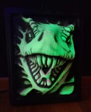 VERY RARE R Marino 3D Halloween STROBE Raptor 1996 Glow In The Dark Illusions  picture