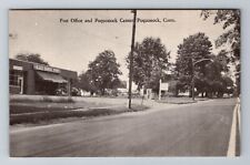 Poquonock CT-Connecticut, United States Post Office, Antique, Vintage Postcard picture