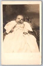 Baby Boy RPPC Postcard Charles Simon Peter Doll York Pennsylvania ID'd 1912 TP picture