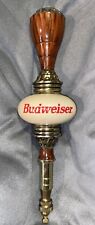 vintage wooden budweiser beer tap handle picture