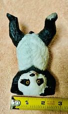 vintage panda figurine Standing On His Head 4” Tall Cute Piece picture