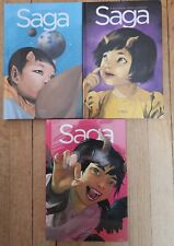 Saga Deluxe Hardcover Volume 1 2 3 Brian K. Vaughan Fiona Staples Image Comics picture