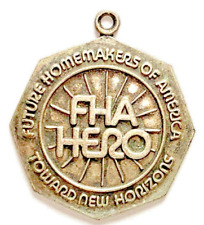 Future Homemakers of America FHA Hero Pendant Toward New Horizons Vintage picture