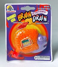 Vintage 2003 Kandy Kastle BRAIN DRAIN Liquid Candy Container HALLOWEEN GPK GROSS picture