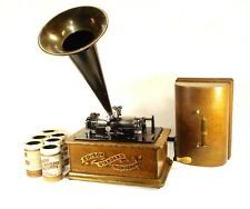 Early Edison Banner Front Standard Phonograph - EX. picture