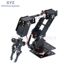 Robotic Arm Kit 6DOF Programming Robot Arm DIY Clamp Claw Kit without Servo US picture