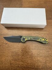 Brian Brown BBK Raptor V2 Knife by Reate Toxic Storm Fat Carbon Skiff Bearings picture