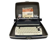Vintage Sears Medalist Power 12 Electric Portable Typewriter W/  Hardcase 1972 picture