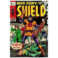 Nick Fury: Agent of SHIELD (1968 series) #15 in VF minus cond. Marvel comics [v~ picture