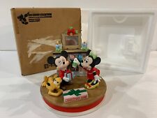 Disney Collection Mistletoe Magic 1986 Mickey Minnie Pluto 224/25000 picture
