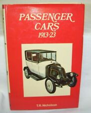 Antique Passenger Cars 1913-23 by T.R. Nicholson  1972 First American Edition picture