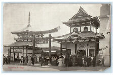 1909 Japanese Village Streets of Tokyo Pacific Exposition Seattle WA Postcard picture