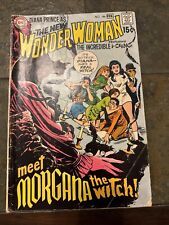Wonder Woman 186  1970 1st App Morgana the Witch picture