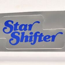 Vintage 1990s Star Shifter Car Part Accessories Sticker Decal Car Show Meet Swap picture