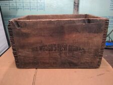 Vintage CLOVERDALE Baltimore MD Wood Box Soda Advertising CRATE  picture