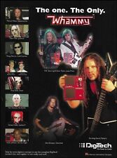 Digitech Whammy Guitar Effects Pedal ad Dimebag Darrell Judas Priest Disturbed picture