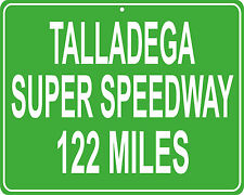 Talladega Super Speedway in Alabama custom mileage sign - distance to your house picture