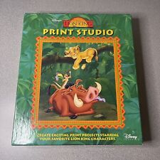 Vintage 1994 Disney The Lion King Print Studio MINT picture