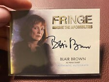 Fringe Blair Brown Season 1 Autograph Cryptozoic A4 CZX picture