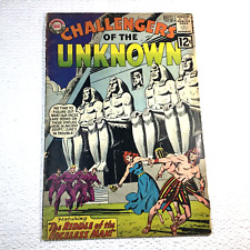 1962 Vintage Comic Book Challengers Of The Unknown #28 DC Comics AWESOME Artwork picture