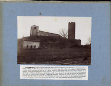 France, Chambles, Tour du Prieuré vintage print print period print 30.5x2 print picture