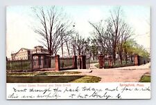 c1906 UDB Postcard Springfield MA Massachusetts United States Post Office picture