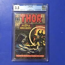 Thor 134 CGC 3.5 1st Appearance HIGH EVOLUTIONARY Stan Lee Jack Kirby Comic 1966 picture