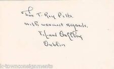 Edward Dahlberg American Novelist Author Original Autograph Signature picture