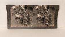 a054, Keystone Stereoview, Seminole Indians, Everglades, FL, 50-26845, 1930s picture
