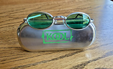 Vintage Promo Sunglasses KOOL Menthol Cigarette Wire-Rimmed With Case picture