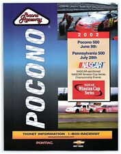 2002 Pocono 500 Print Ad, Raceway NASCAR Winston Cup Series Tickets June 9th picture