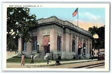 c1920 Post Office Exterior View Building Gloversville New York Vintage Postcard picture