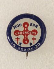Red Cross: Modern Health Crusader Program, 1920 Squire (lapel pin) picture