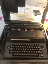 Sears Correct - O - Sphere 1 Electronic Typewriter 1982 Tested Works Case Manual picture