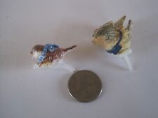 Metal Bird Lot 2 Miniature Figurine picture