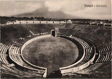 NAPOLI ITALY Pompeii Amphitheatre Ancient Roman Postcard picture