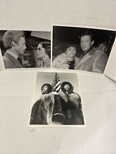 Richard Chamberlain-orginal Photo Lot Of Three Great Photos-With Faye ￼Dunaway picture