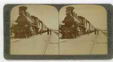 TRANS-SIBERIAN TRAIN AT MUKDEN MANCHURIA CHINA Stereoview 314_59 picture