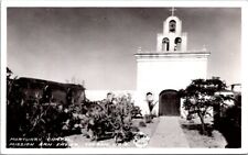 Vintage RPPC Postcard Mortuary Chapel Mission San Xavier Tucson Arizona AZ  Z271 picture